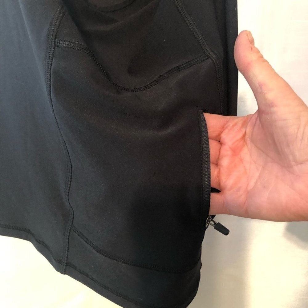 NWT X by Gottex Racerback  Athletic Tank Black Ladies Med - Picture 9 of 14